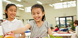 Students in Cafeteria
